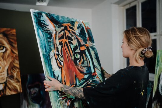 Colored Tiger