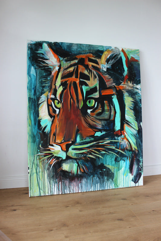 Colored Tiger