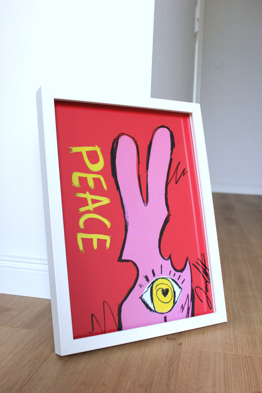 Print "Peace" 30 x 40 cm